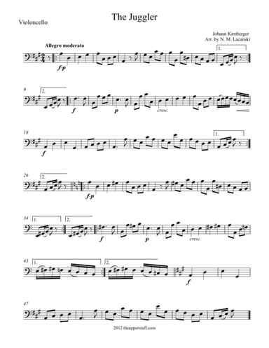 The Juggler (arr. Nick Lacanski)