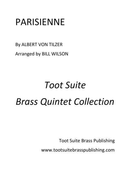 Parisienne (arr. Bill Wilson)
