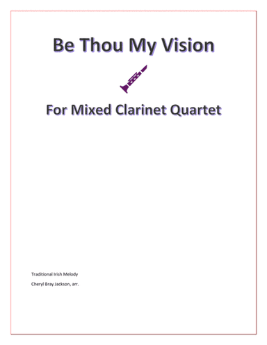 Be Thou My Vision (arr. Cheryl Bray Jackson)
