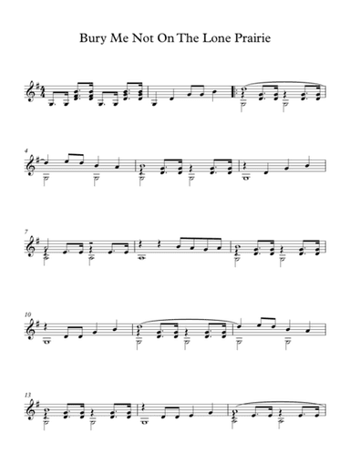 Bury Me Not On The Lone Prairie - American traditional Song (arr. Milan Mitic)