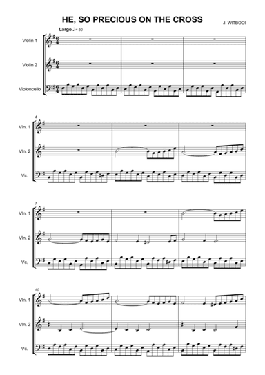 Violin Trio 2 mov II Grave