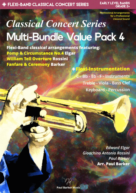 Classical Concert Series – Multi-Bundle Value Pack 4 (Flexible Instrumentation) (arr. Paul Barker)