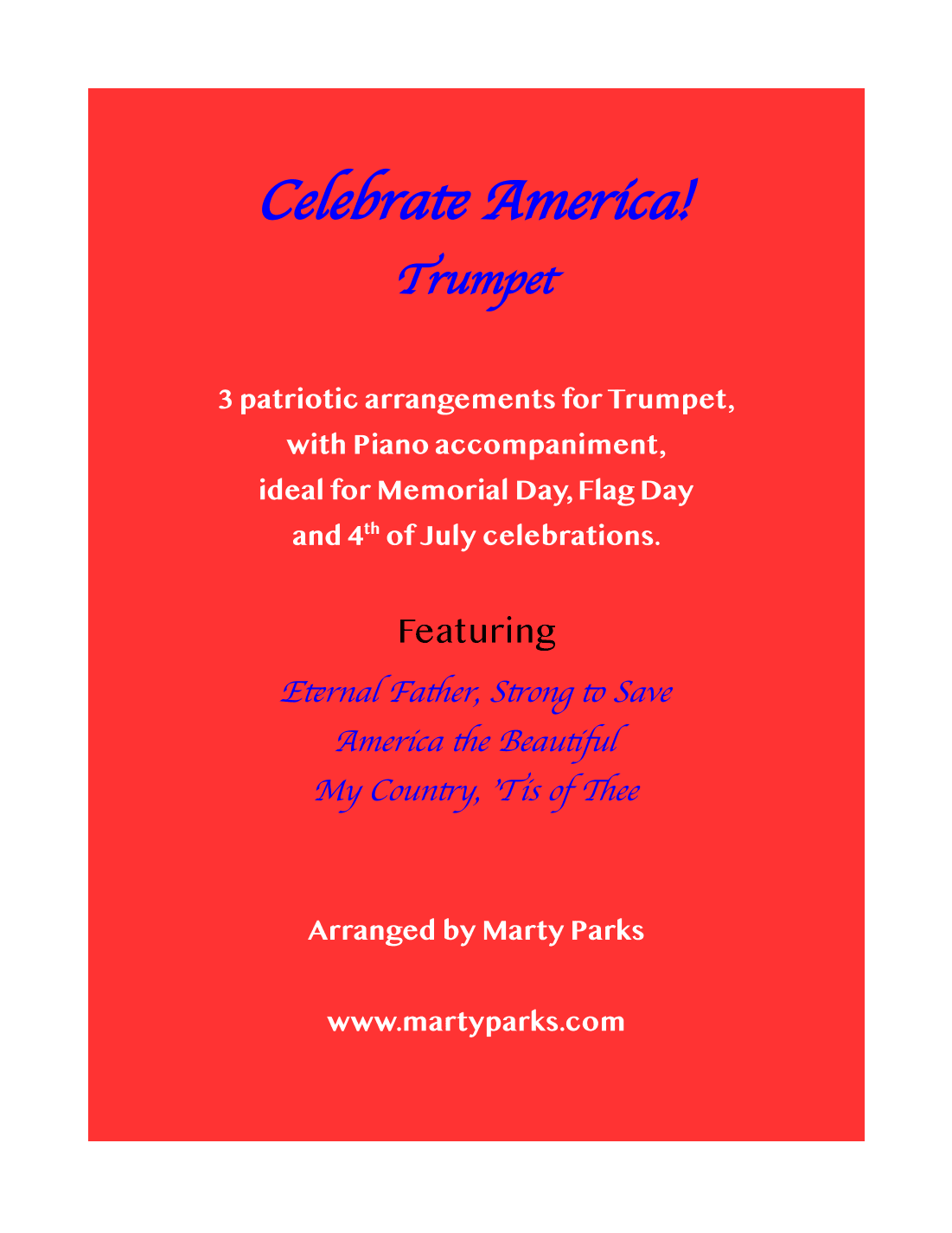 Celebrate America! (Trumpet-Piano) (arr. Marty Parks)