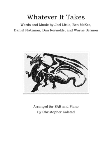 Whatever It Takes (arr. Christopher Kalstad)