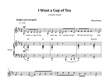 I Want a Cup of Tea