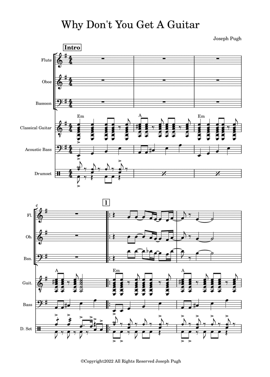 Why Don't You Get A Guitar