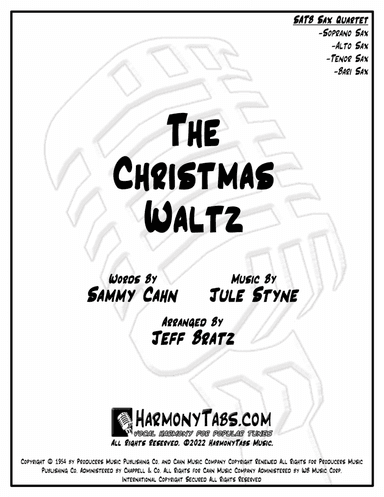The Christmas Waltz (arr. Jeff Bratz)