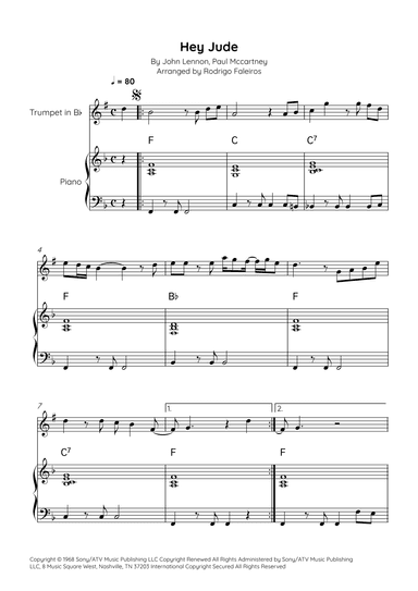 Hey Jude (arr. Rodrigo Faleiros)