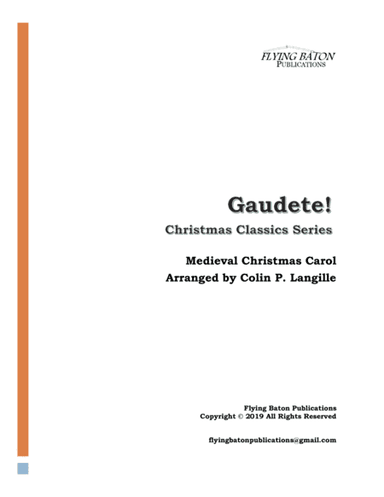 Gaudete! (arr. Colin P. Langille)