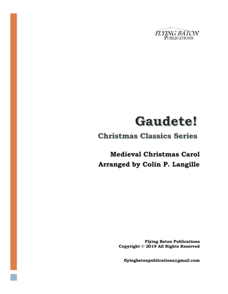 Gaudete! (arr. Colin P. Langille)