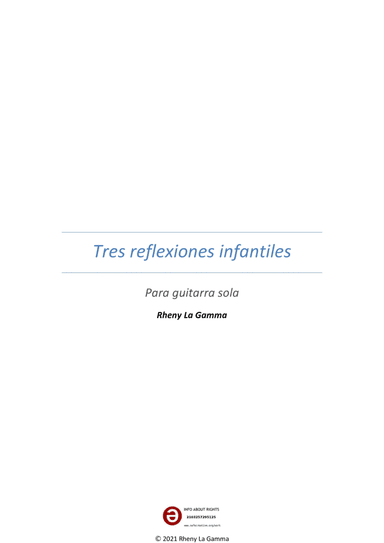 Tres reflexiones infantiles
