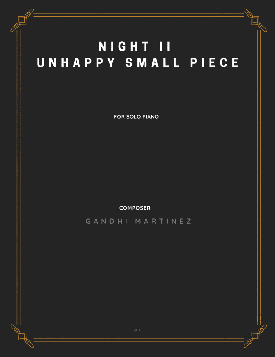 Night II - Unhappy Small Piece