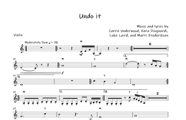 Undo It (arr. David Lartey)