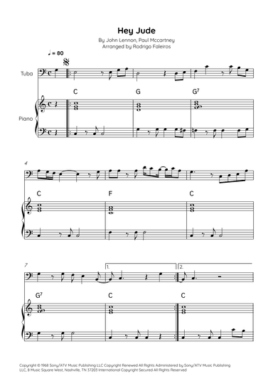 Hey Jude (arr. Rodrigo Faleiros)