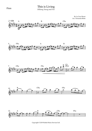 This Is Living Now (arr. Fernando Britto)