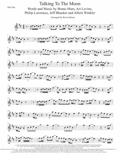 Talking To The Moon (arr. Kevin Busse)