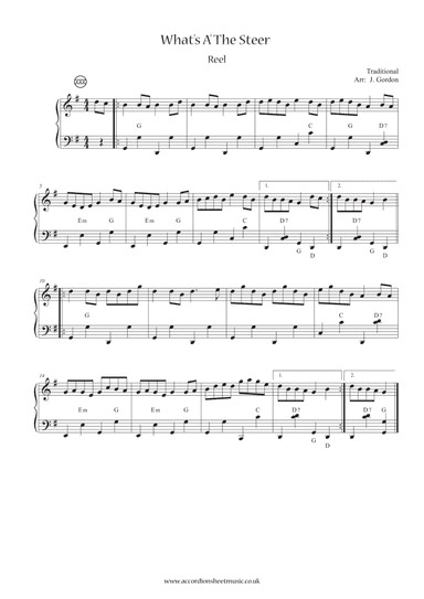 What's A' The Steer (arr. Julia Gordon)