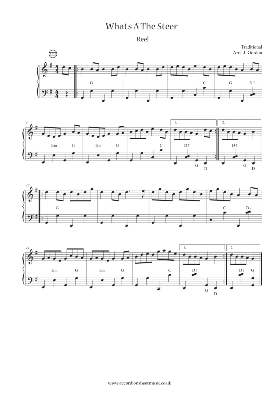 What's A' The Steer (arr. Julia Gordon)