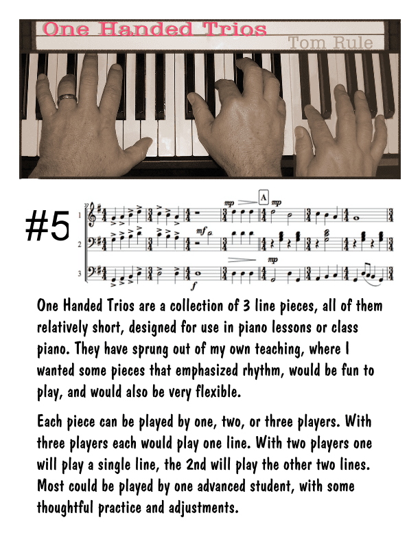 One Handed Trios #5