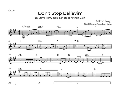 Don't Stop Believin' (arr. Alex Nunes Rodrigues)