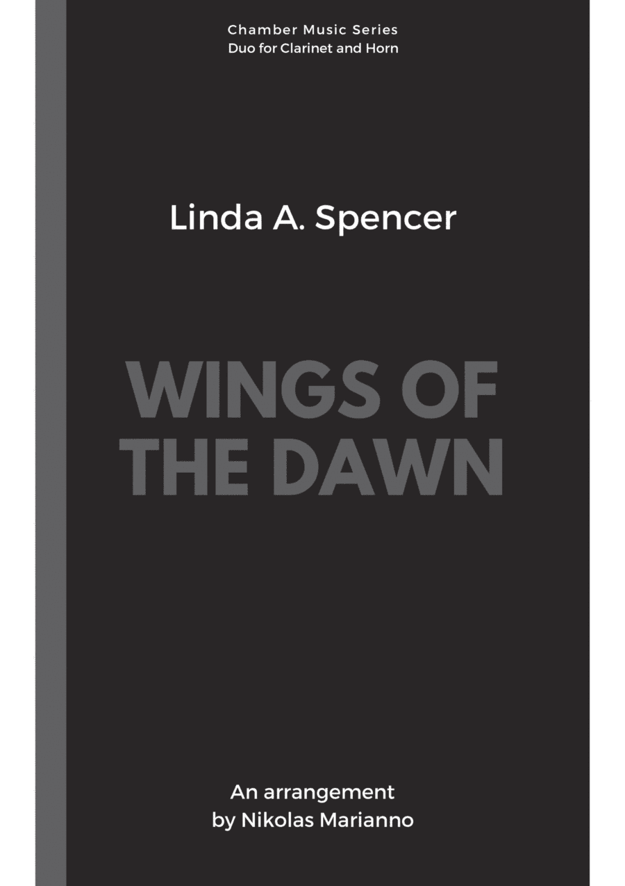 Wings Of The Dawn (arr. Nikolas Marianno)