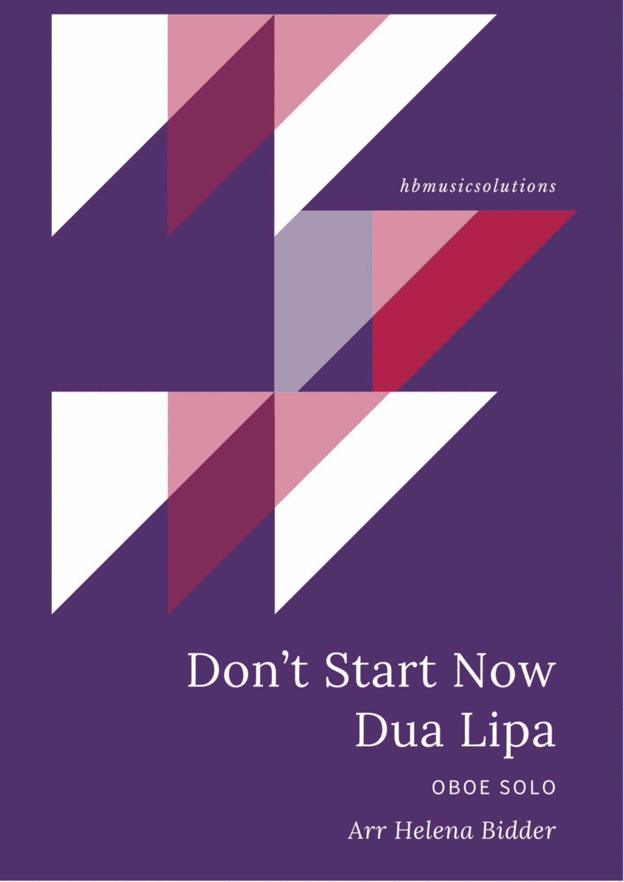 Don't Start Now (arr. Helena Bidder/hbmusicsolutions)