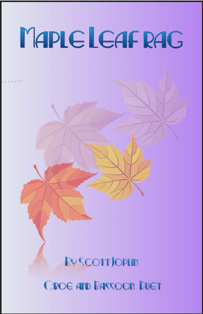 Maple Leaf Rag, by Scott Joplin, Oboe and Bassoon Duet (arr. David McKeown)