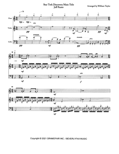 Star Trek: Discovery Main Title (arr. William Taylor)