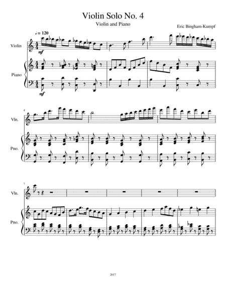 Violin Solo No. 4
