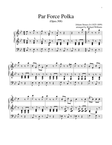 Par Force Polka (arr. Richard Williams)