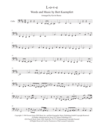 L-O-V-E (arr. Kevin Busse)