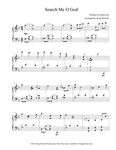 Search Me O God (arr. Greg Howlett)