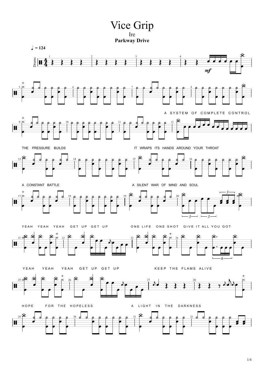 Vice Grip (arr. Cyril Mayer)