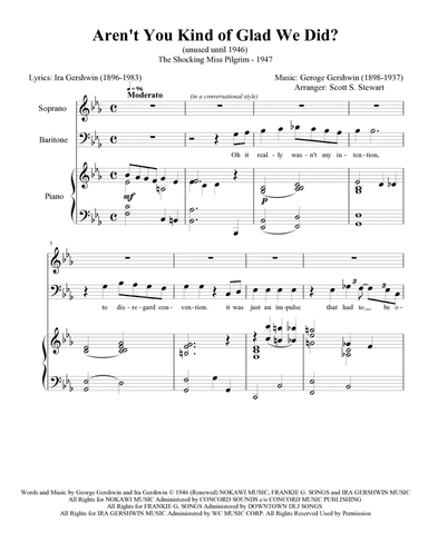 Aren't You Kind Of Glad We Did? (arr. Scott S. Stewart)