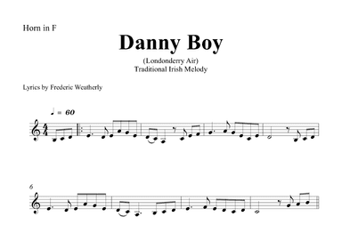 Danny Boy (Londonderry Air) (arr. Gabriel Oliveira)