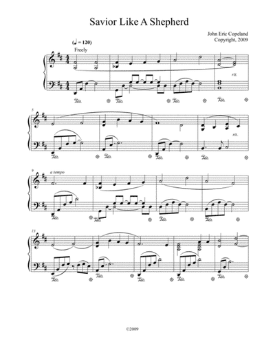 Savior Like a Shepherd Lead Us (arr. John Eric Copeland)