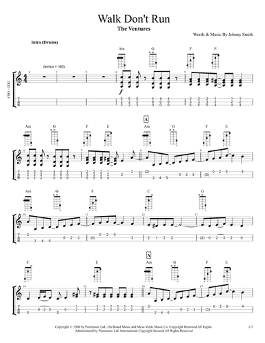 Walk Don't Run (arr. Brent Robitaille)