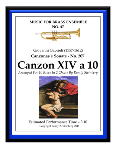 Canzon XIV a 10 - No. 207 (arr. Randy A. Steinberg)