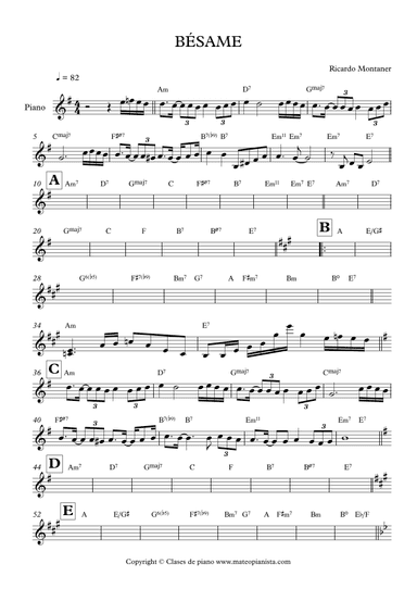 Besame (arr. Mateo Aguilar)