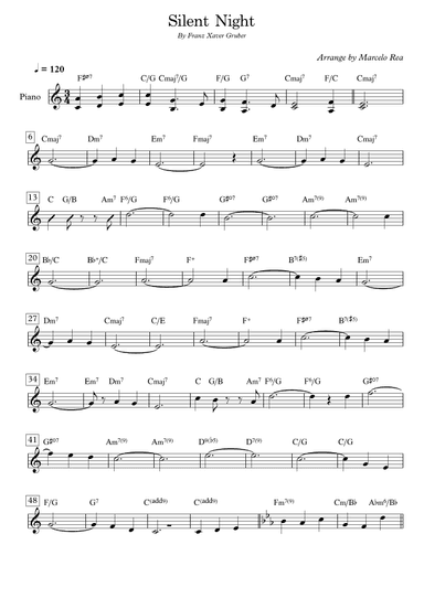 Silent Nigth (arr. Arranje By Marcelo Rea)