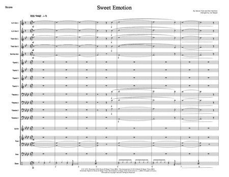 Sweet Emotion (arr. Joseph Hasper)