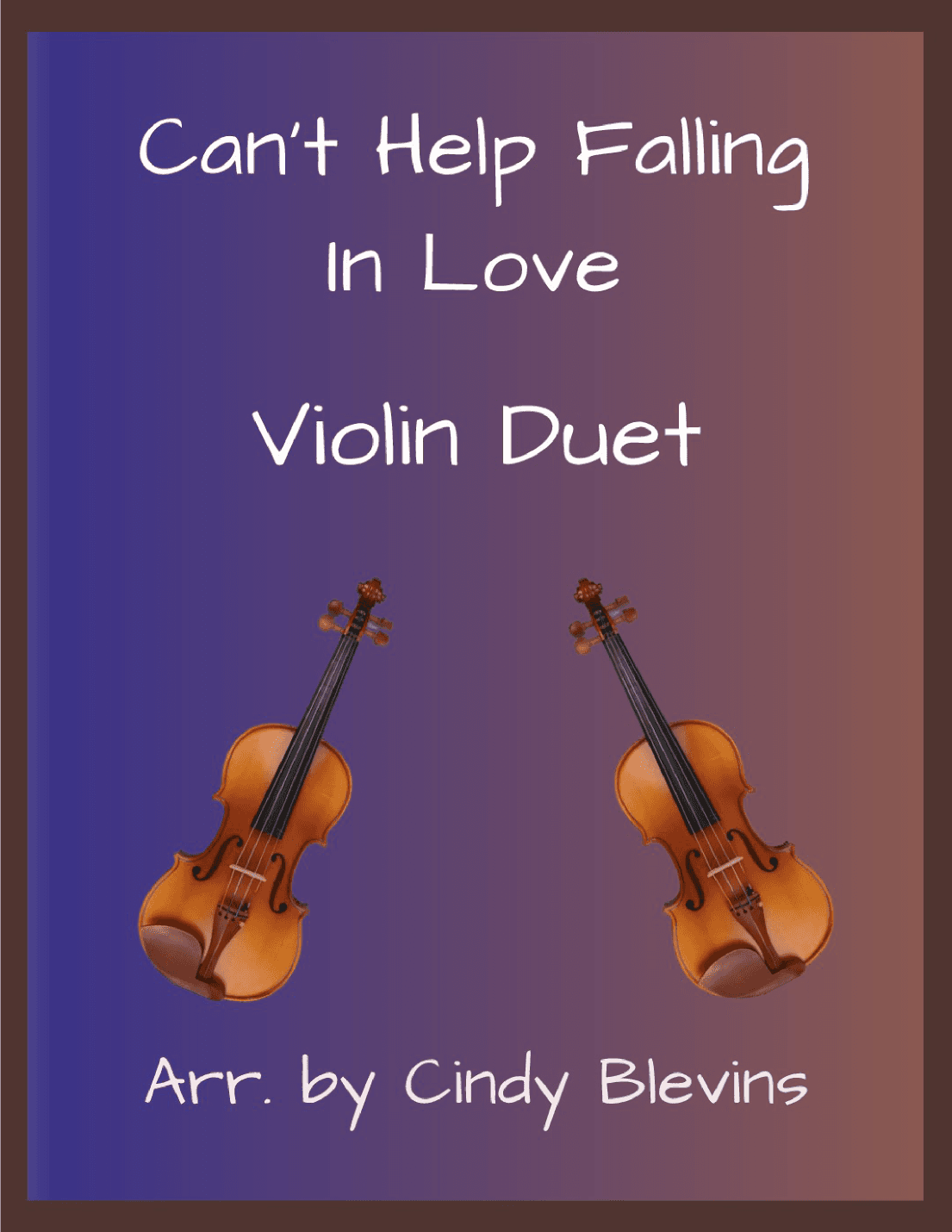 Can't Help Falling In Love (arr. Cindy Blevins)