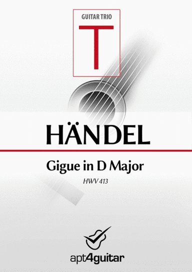 Gigue in D Major (arr. Roberto García)