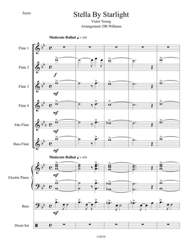 Stella By Starlight (arr. DB Williams)