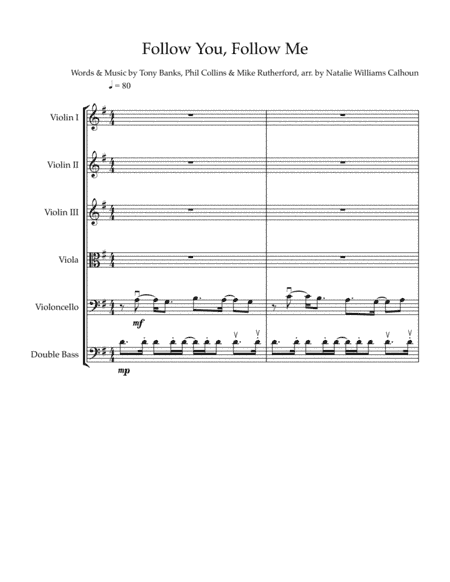 Follow You, Follow Me (arr. Natalie Williams Calhoun)