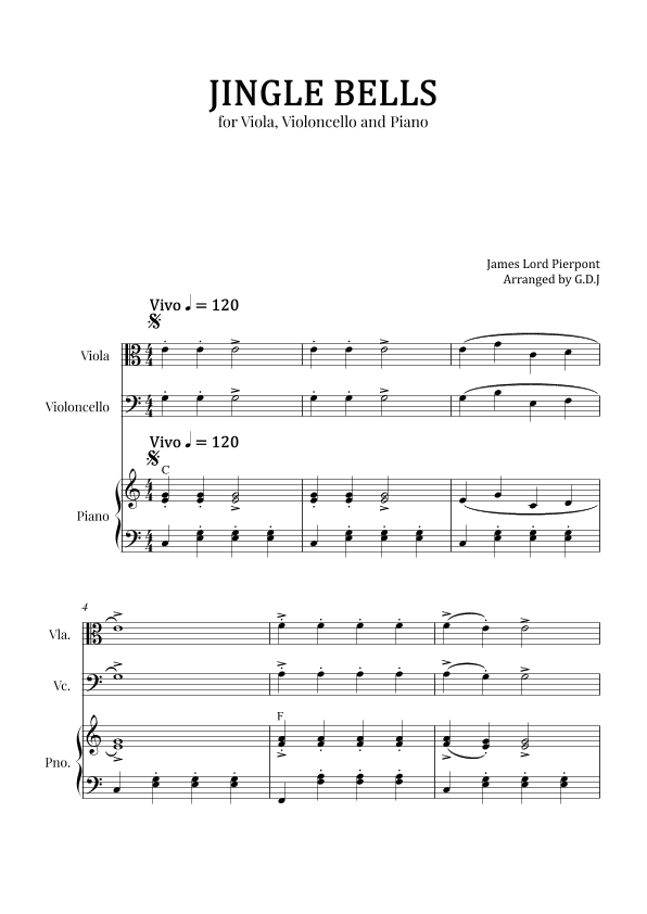 Jingle Bells (arr. GDJ)
