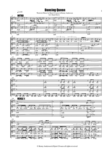 Dancing Queen (arr. Stuart Davis)