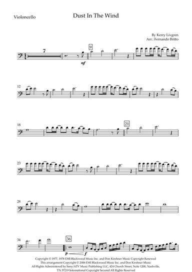 Dust In The Wind (arr. Fernando Britto)