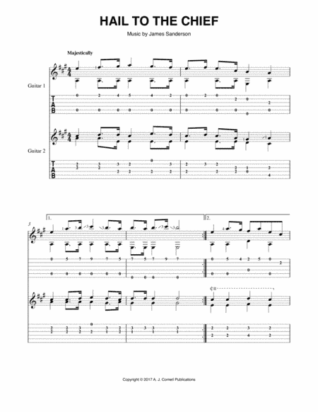 Hail to the Chief (arr. Mark Phillips)