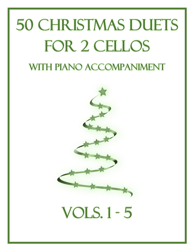 50 Christmas Duets for 2 Cellos with Piano Accompaniment (arr. B. C. Dockery)